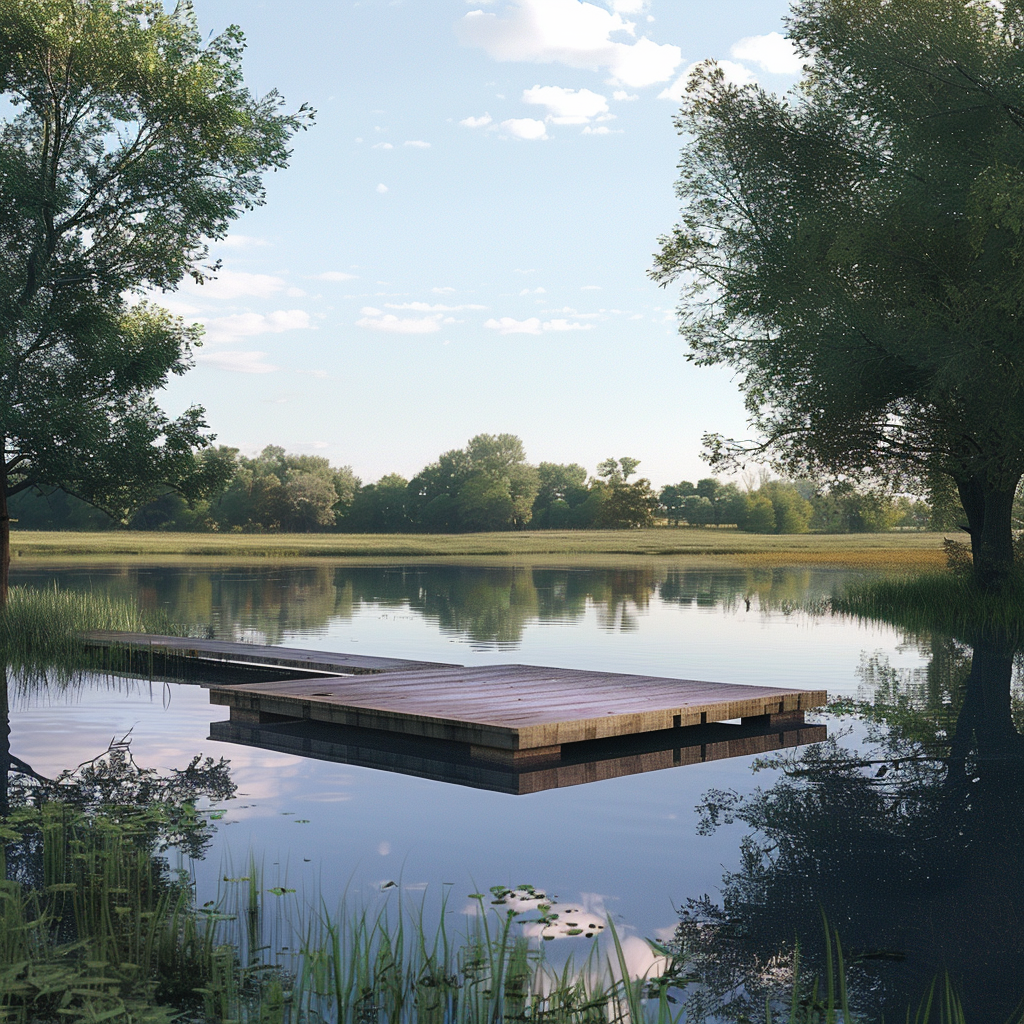 Pond Dock Kit Options: Floating vs. Stationary