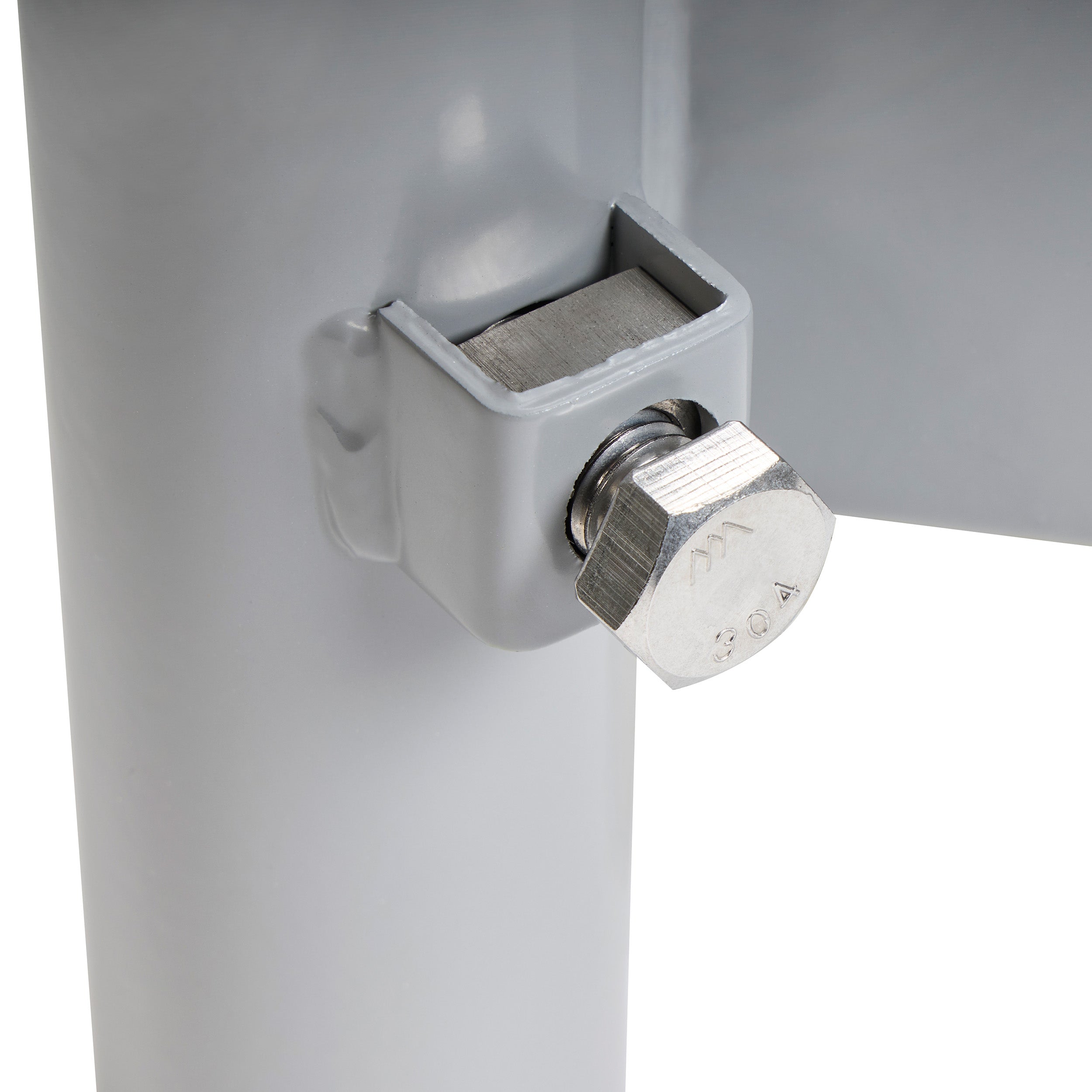 "D" Inside Corner Bracket (3 way) - Heavy Duty