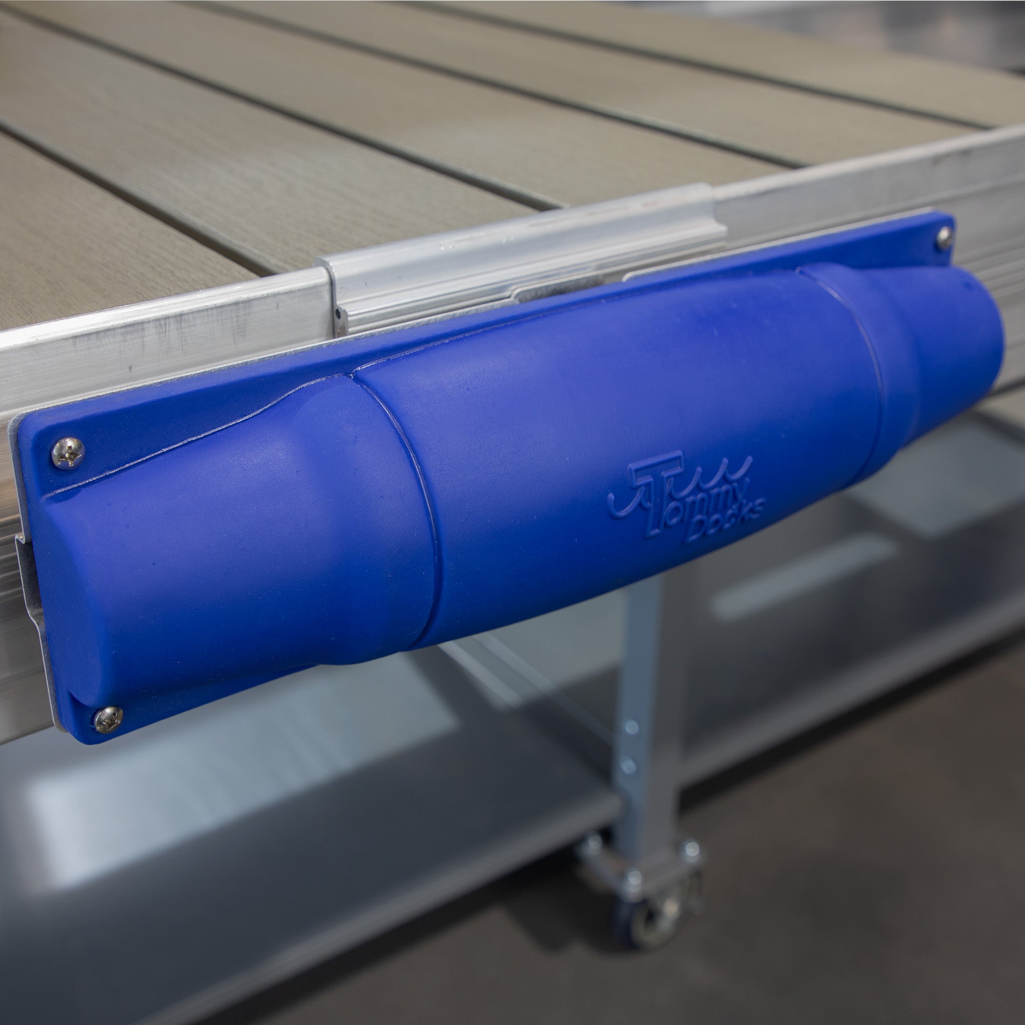 Blue Straight Bumper Kit w/ Track Mount