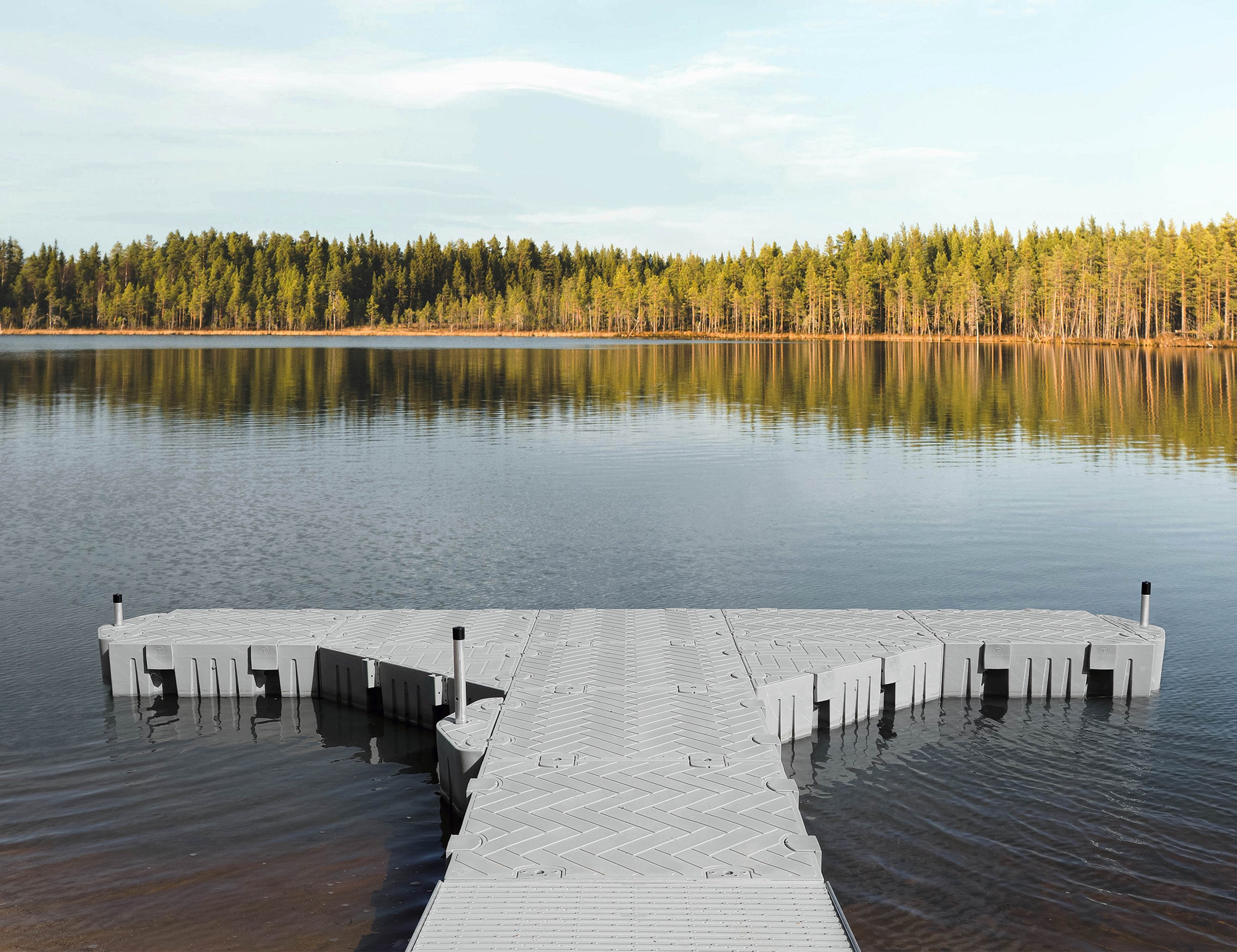 24' Straight Floating Dock Package