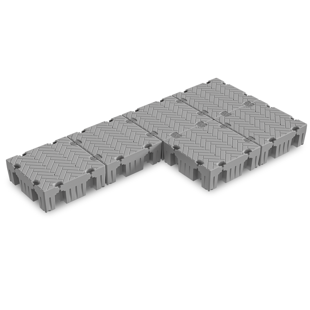 16' P-Shaped Floating Dock Package 16' P-Shaped Floating Dock Package