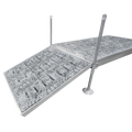 4' Modular Aluminum Gangway with Thermoformed Terrazzo Decking 4' Modular Aluminum Gangway with Thermoformed Terrazzo Decking