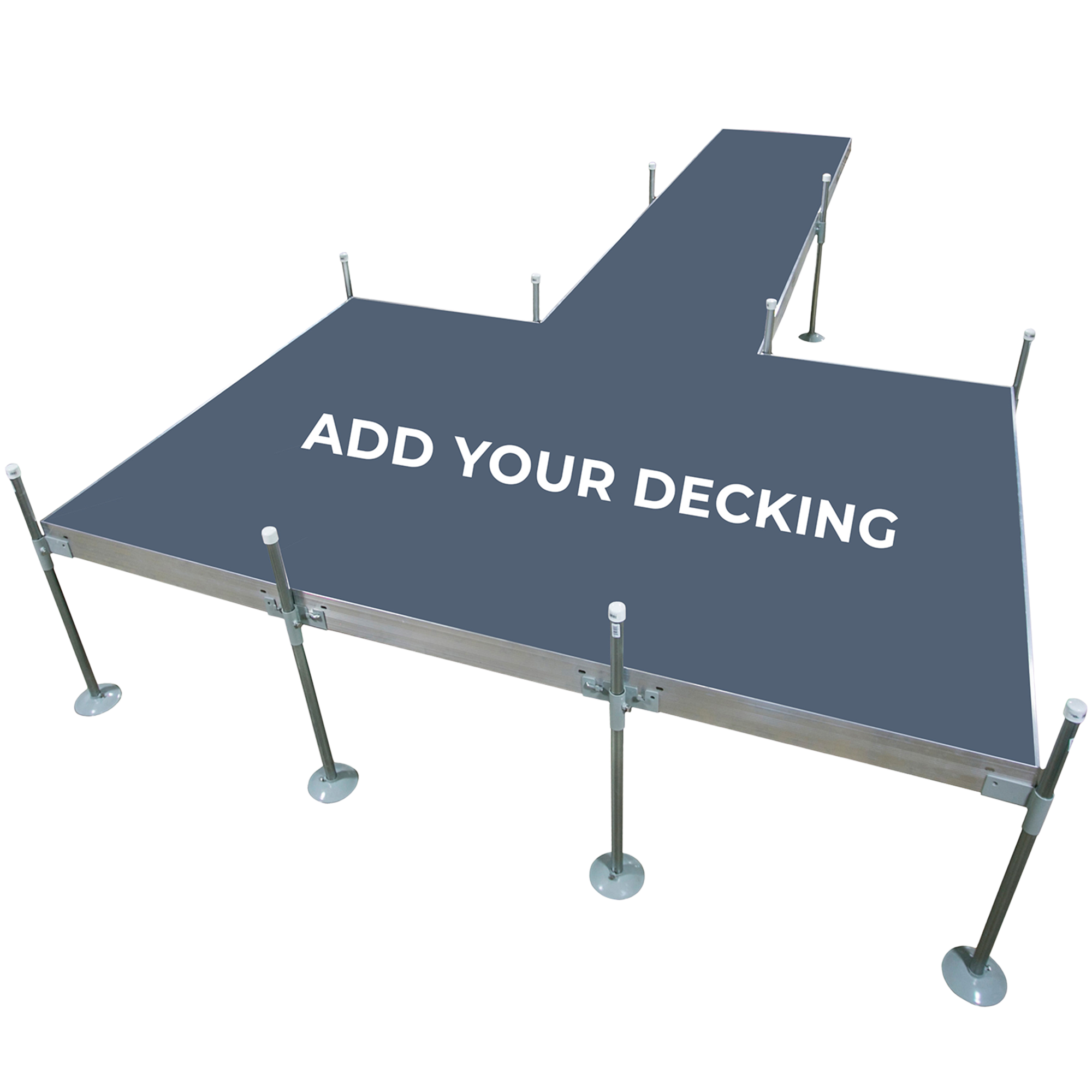 24' Platform Aluminum - Hardware and Frames Only