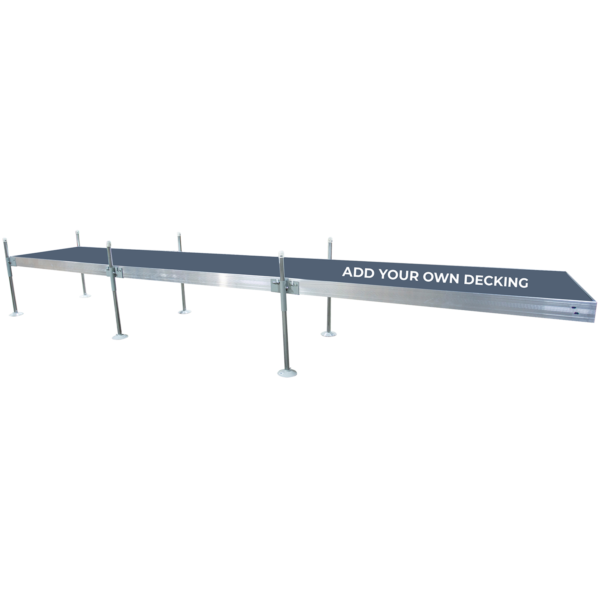 24' Straight Aluminum - Hardware and Frames Only