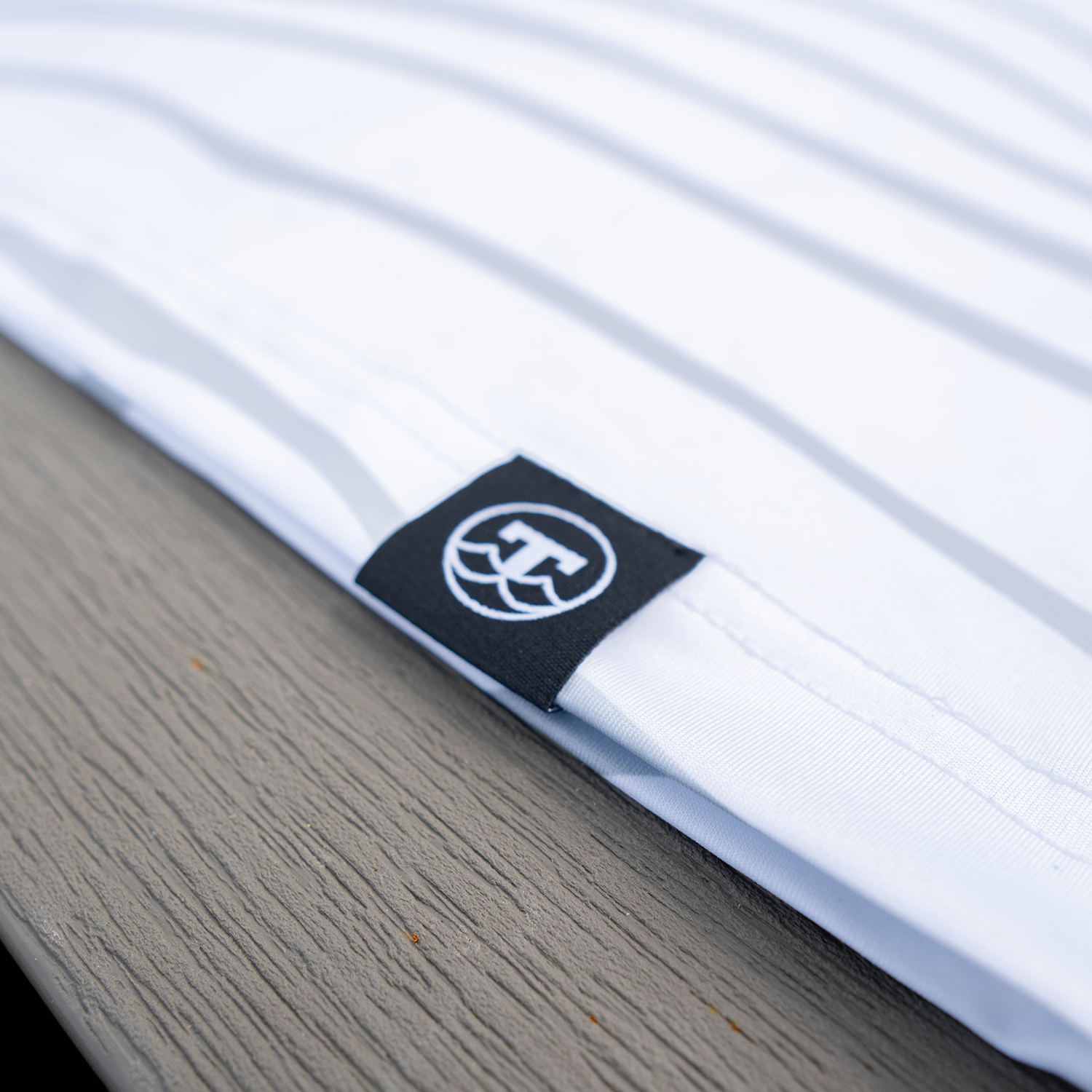 Moisture Wicking Shirt - UPF 50 - Long Sleeve - Navy/White