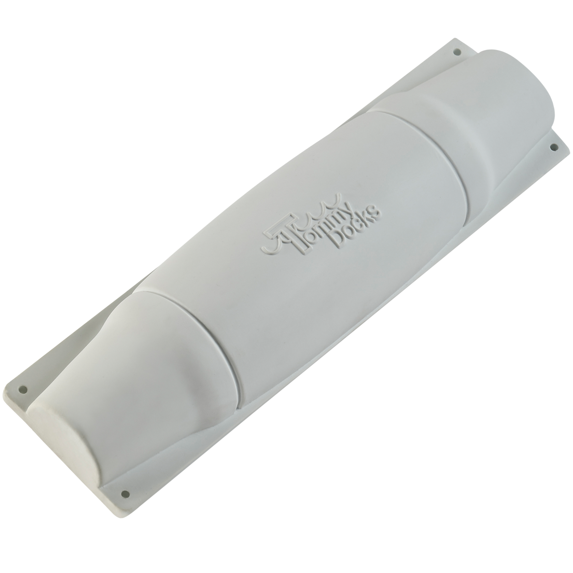 18" Straight Bumper - White
