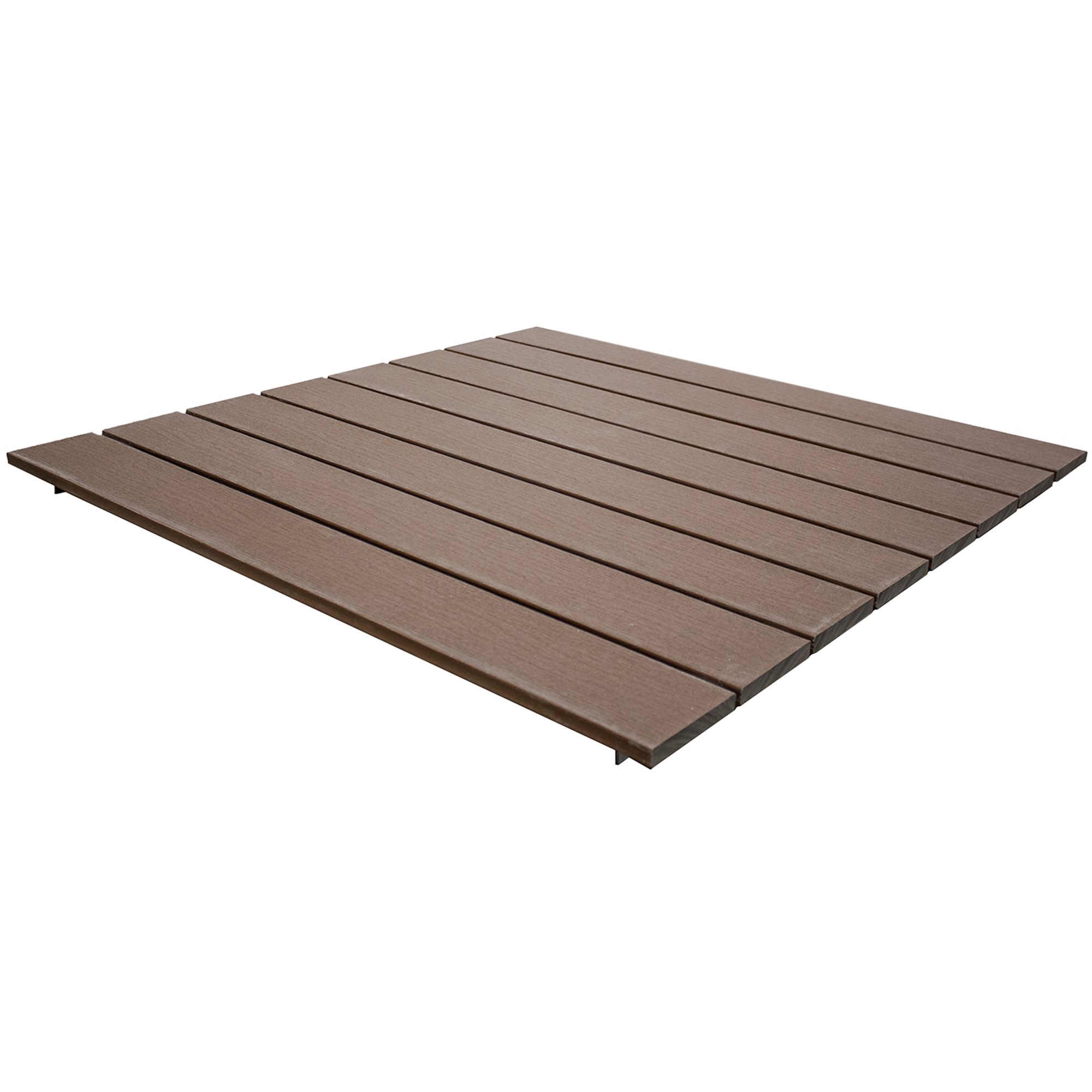 4' X 4' Drop In Panel - Composite - Woodland Brown (Used For 4' X 8' S