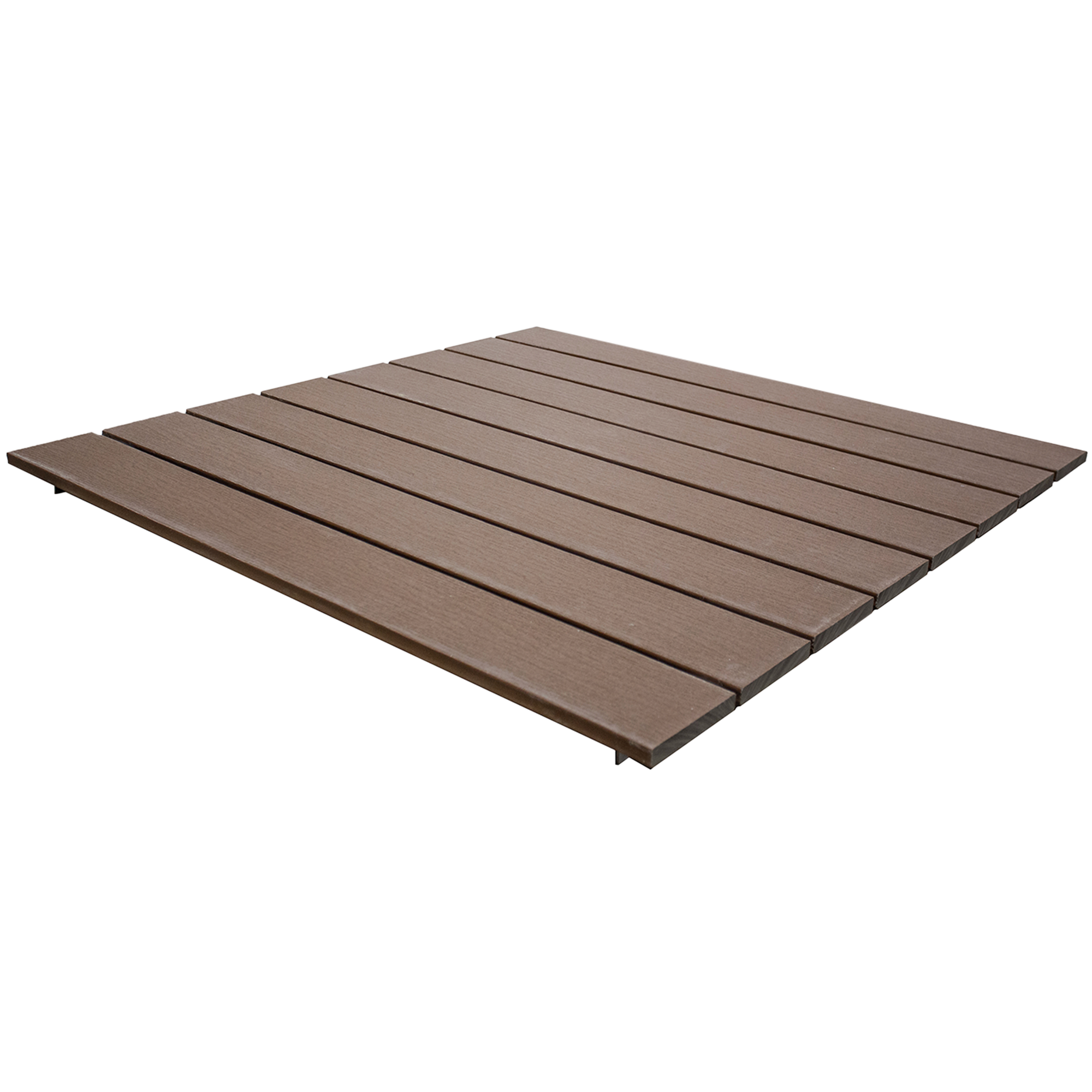 4' X 4' Drop In Panel Kit - Composite - WOODLAND BROWN