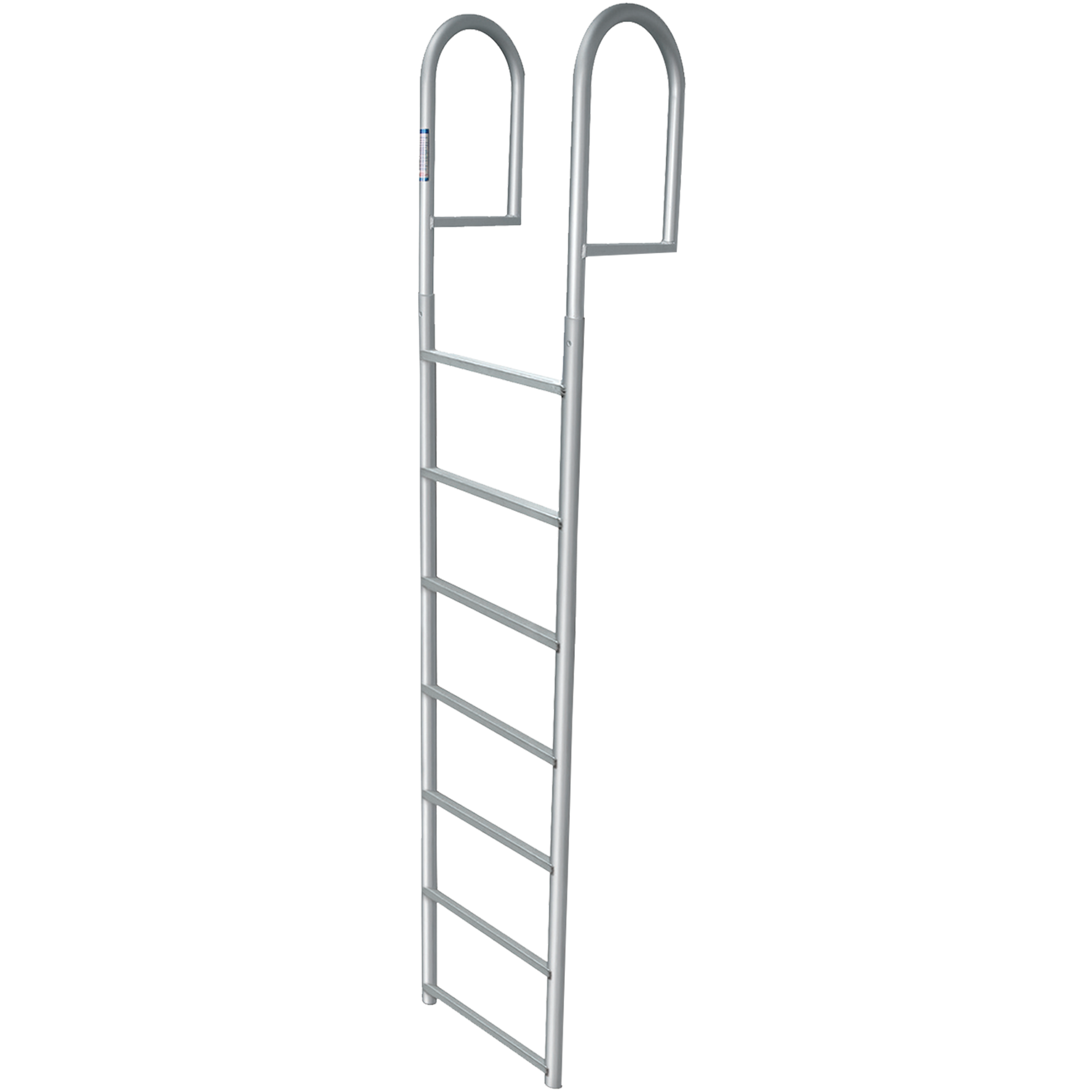 7 Rung Aluminum Ladder - Standard 2" Wide Step