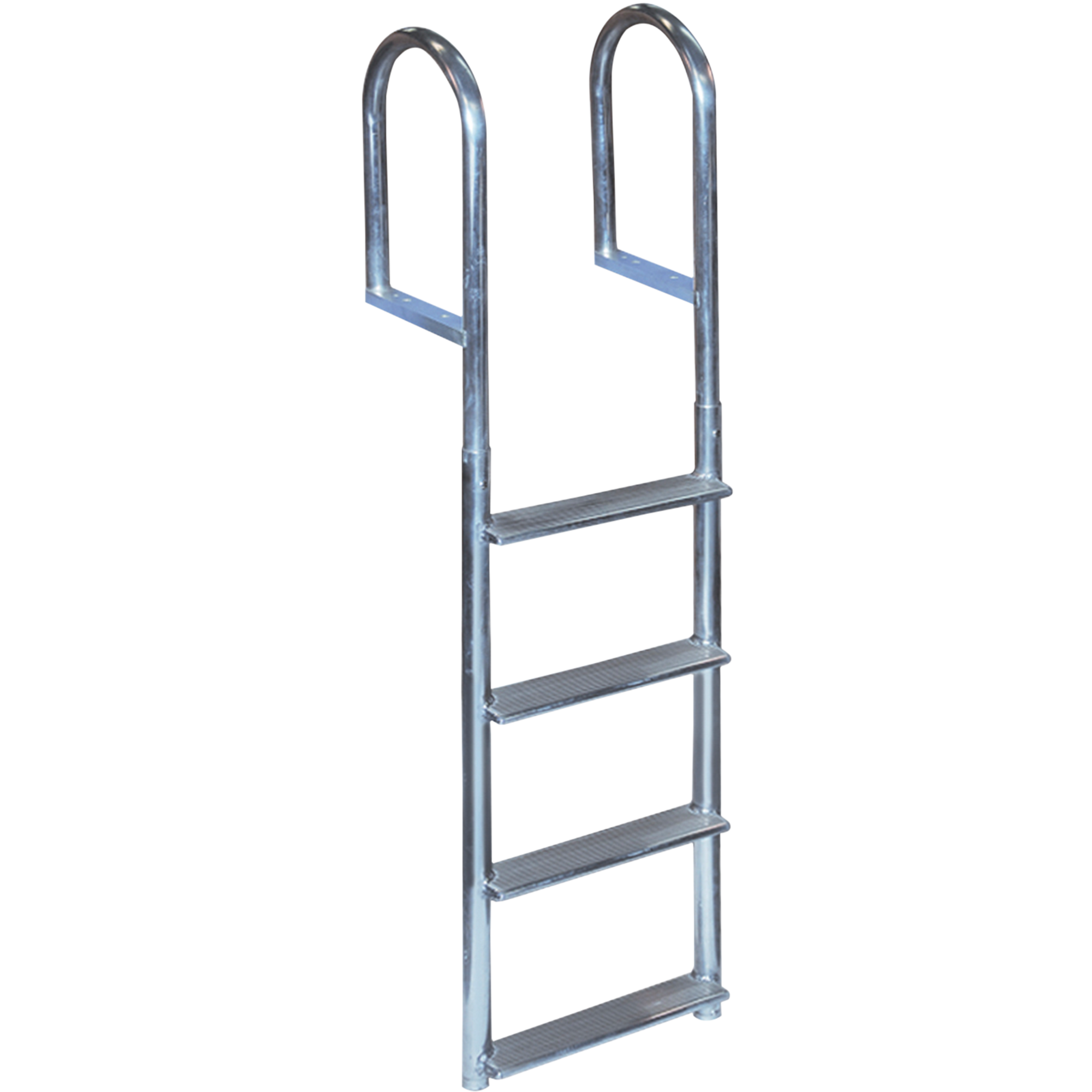 Aluminum Ladder - 4" Wide Step - 5 Lengths Available