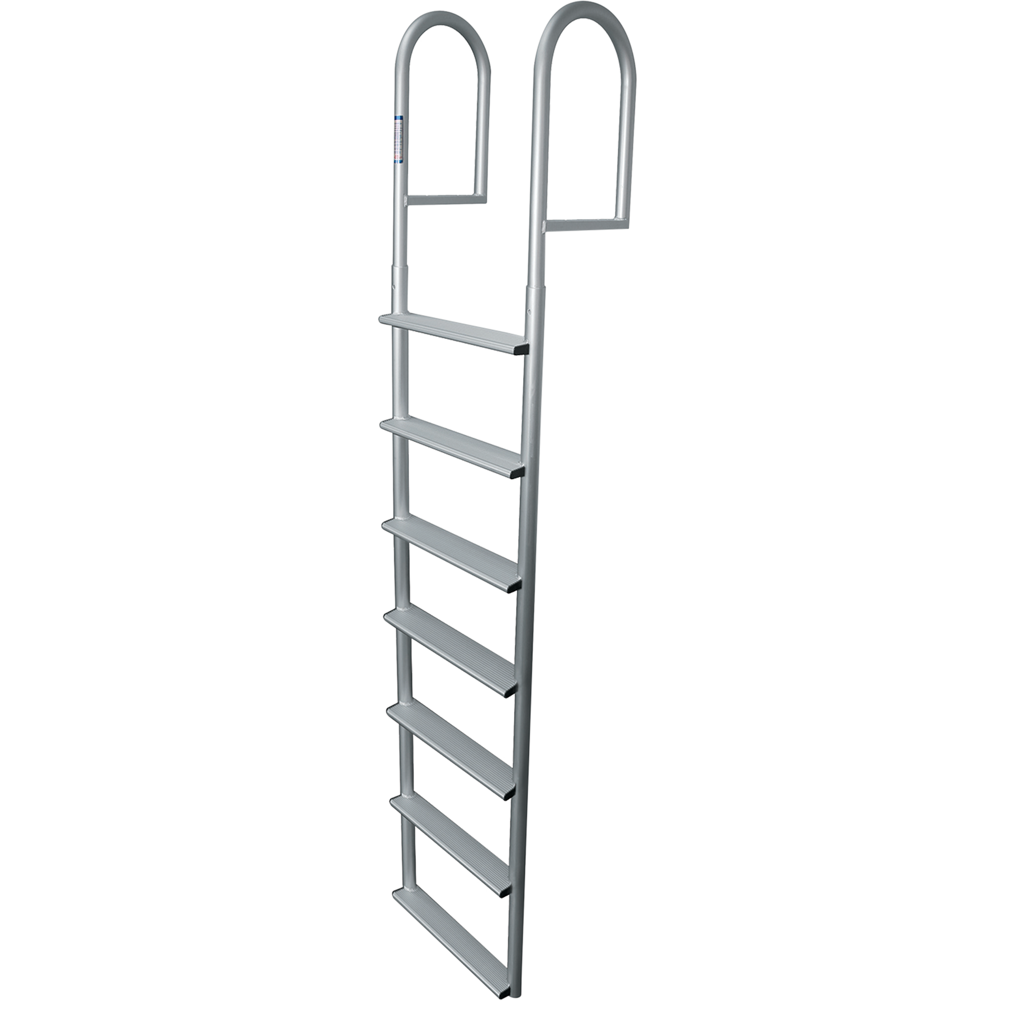 7 Rung Aluminum Ladder - 4" Wide Step