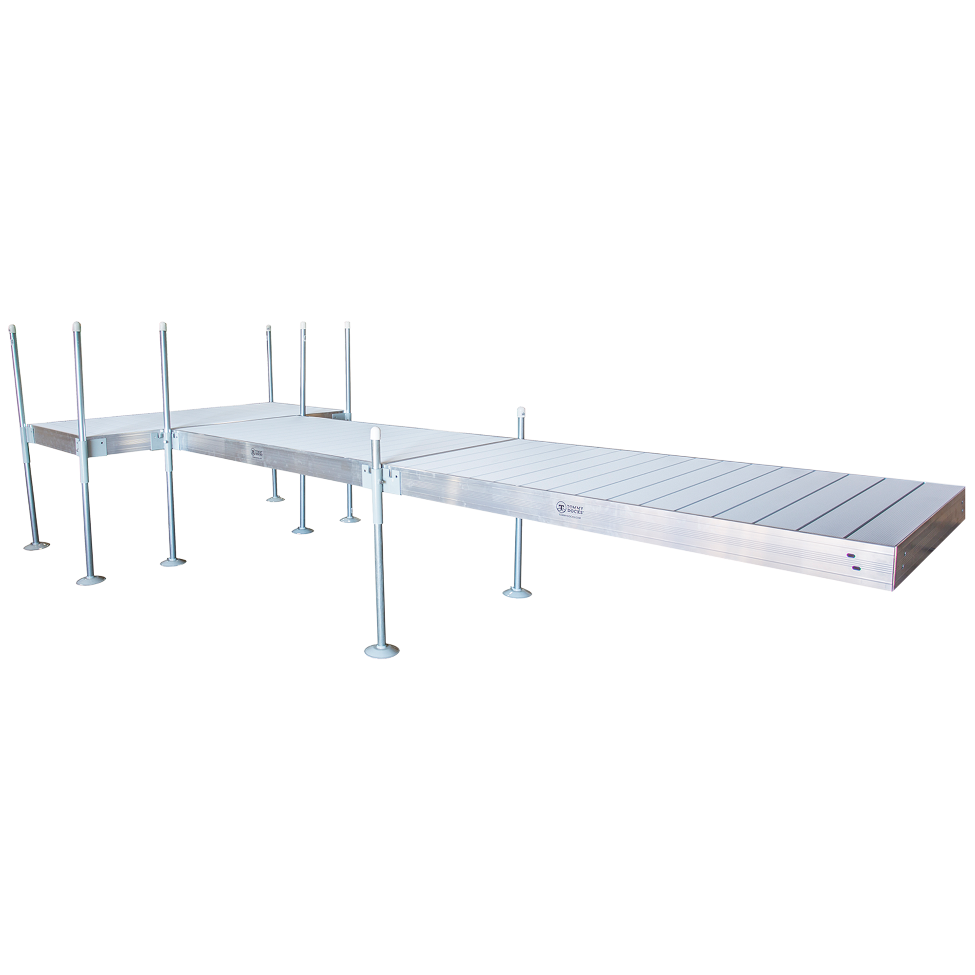 20' T-Style Aluminum Frame With Aluminum Decking Platinum Series