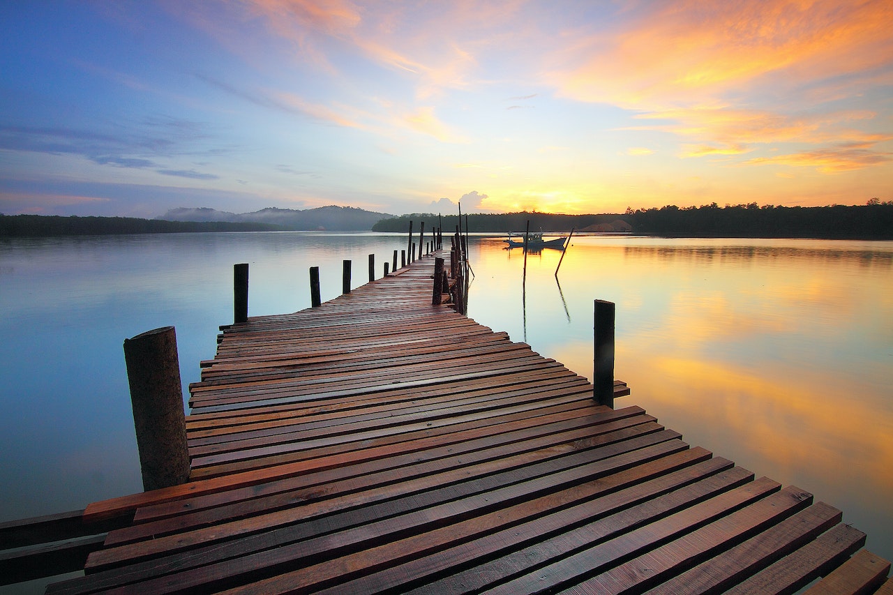 boat dock water