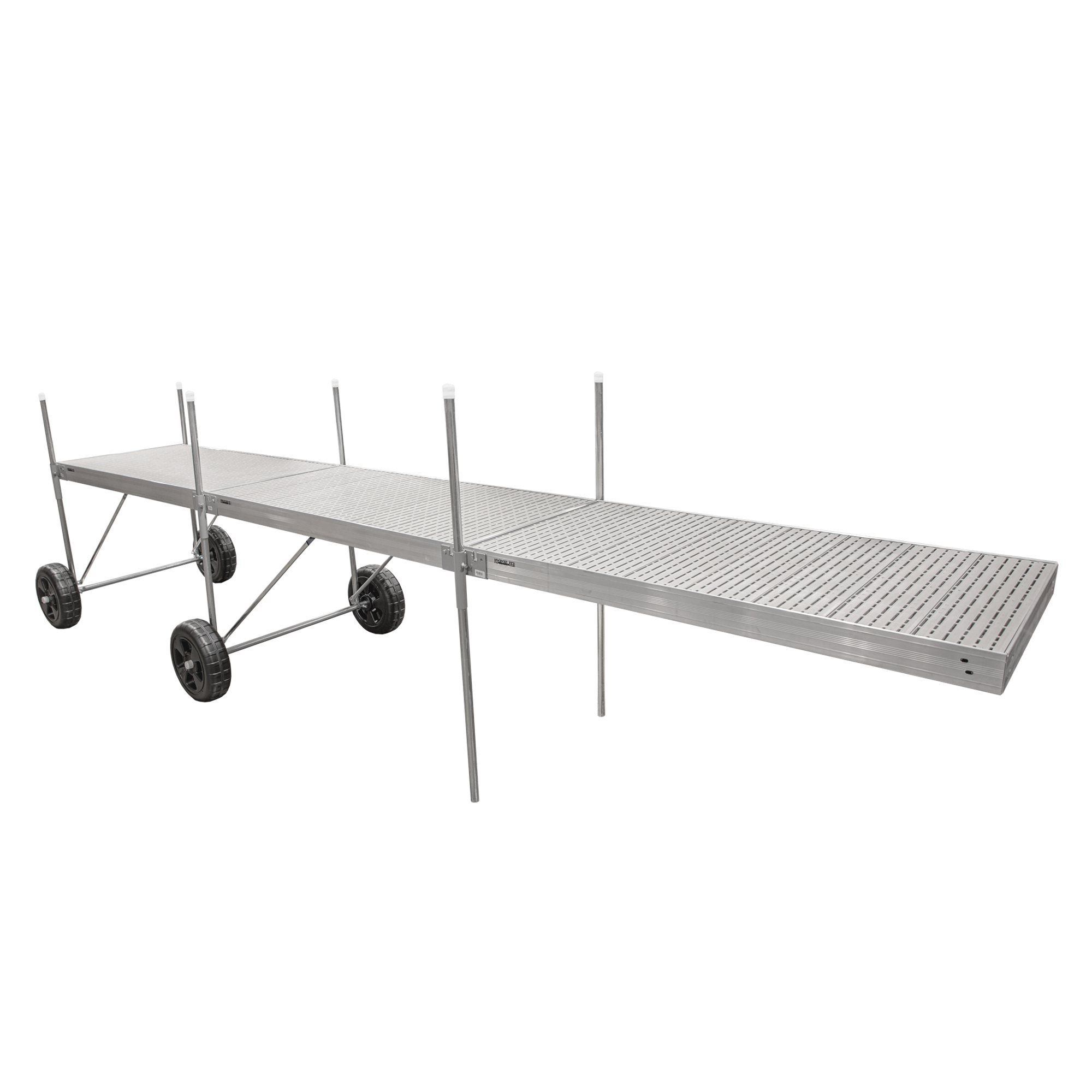 24 ft. Roll-In-Dock Straight System with Aluminum Frame and Titan Decking
