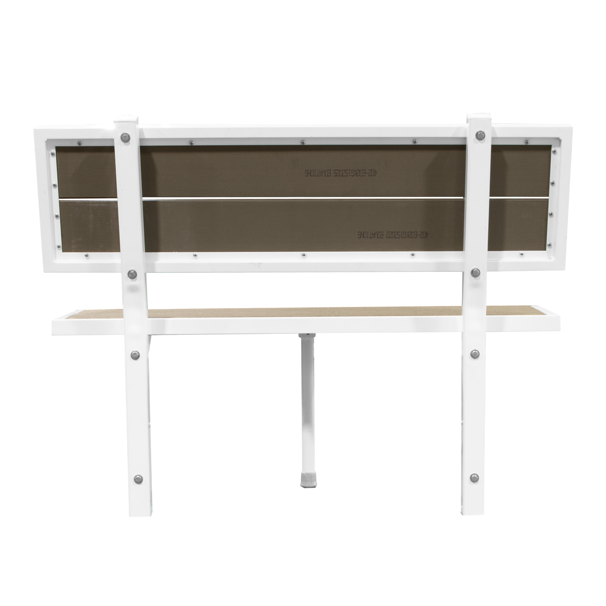 4' Aluminum Dock Bench