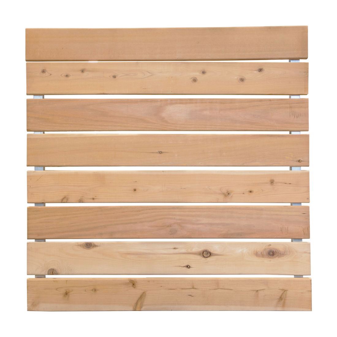 32' Roll-In-Dock Straight Aluminum Frame With Removable Cedar Decking