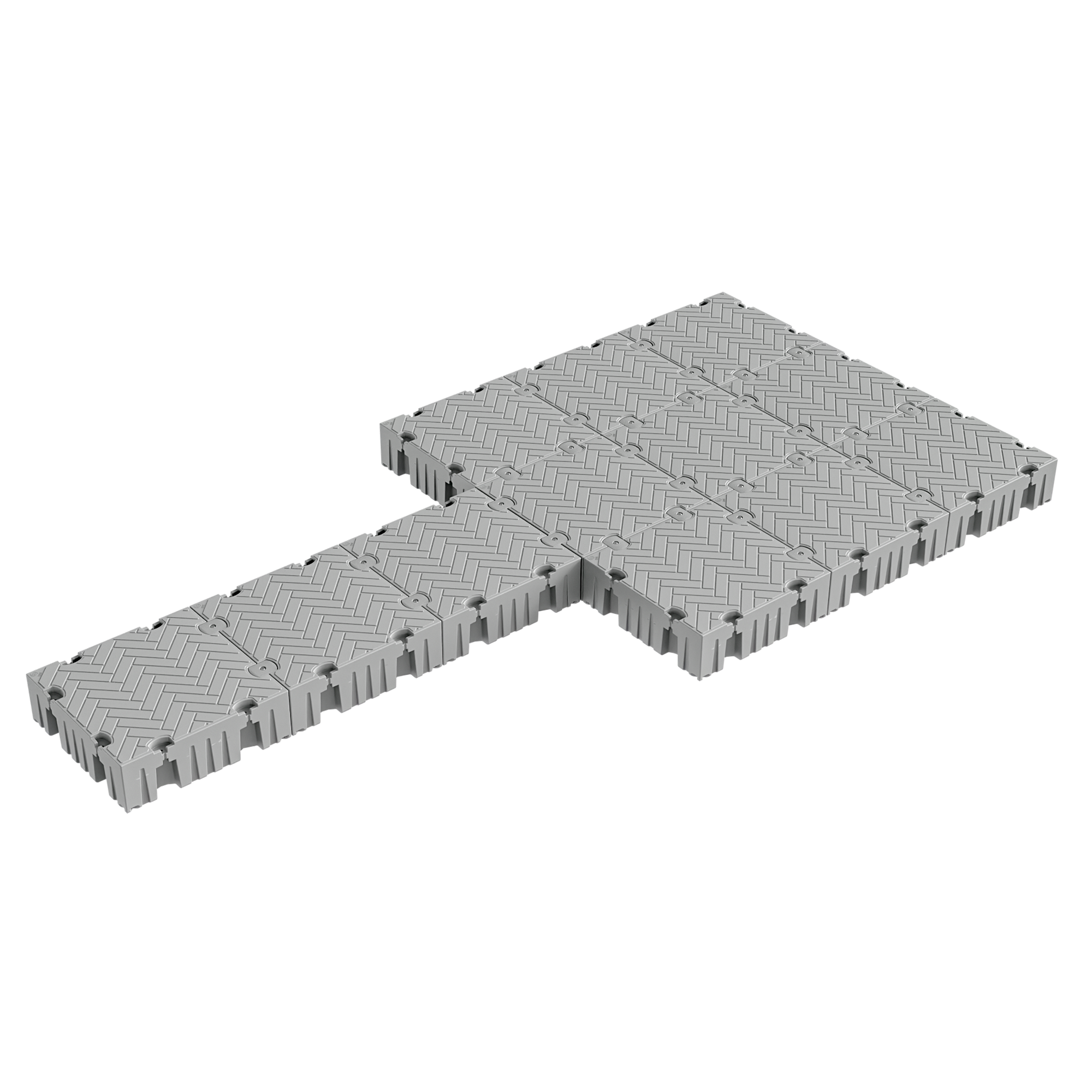 24' Extended Platform Floating Dock Package