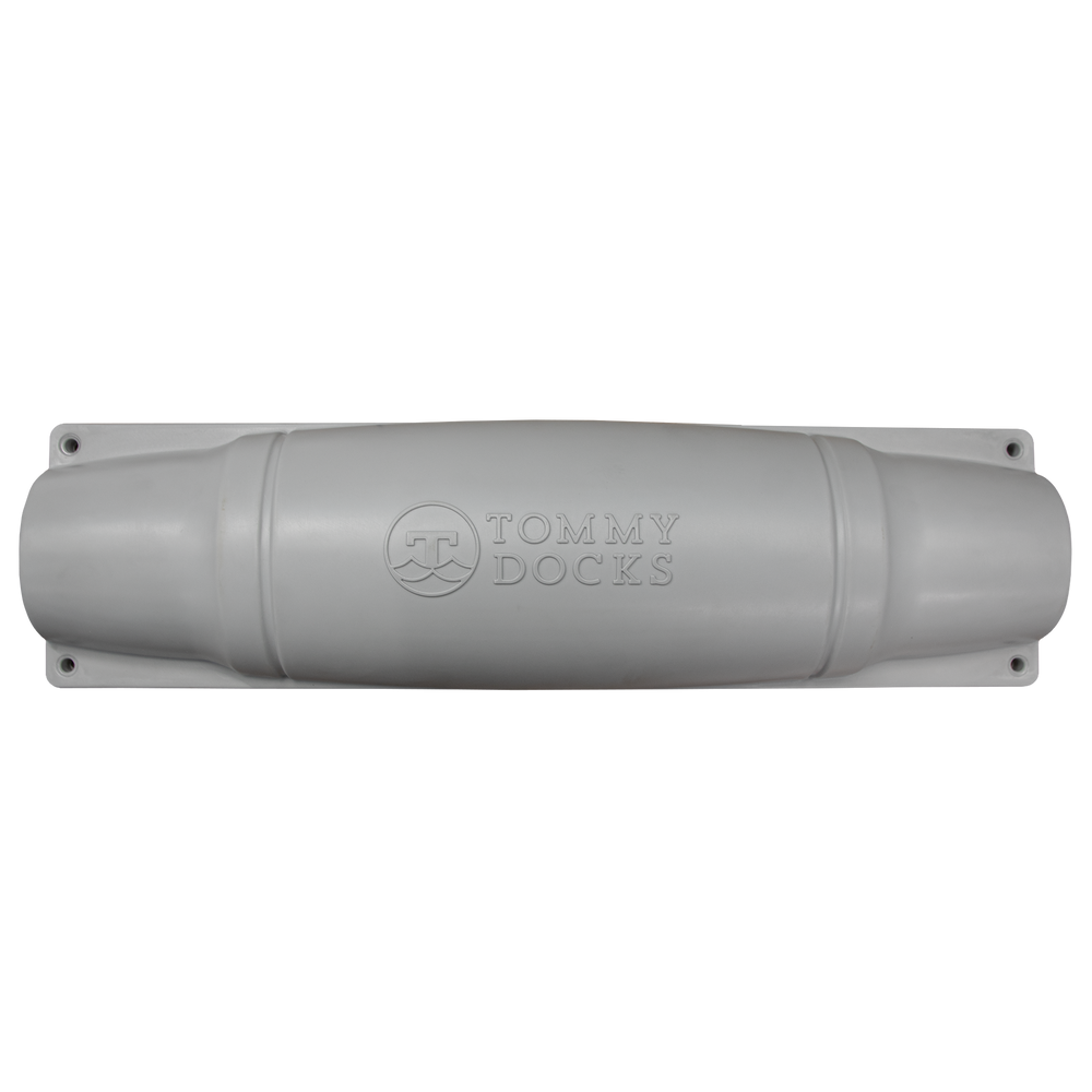 18" Straight Bumper - Gray