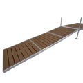 12' Modular Aluminum Gangway with Brown Composite Decking