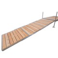 12' Modular Aluminum Gangway with Cedar Decking