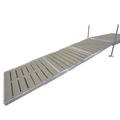 12' Modular Aluminum Gangway with Gray Composite Decking