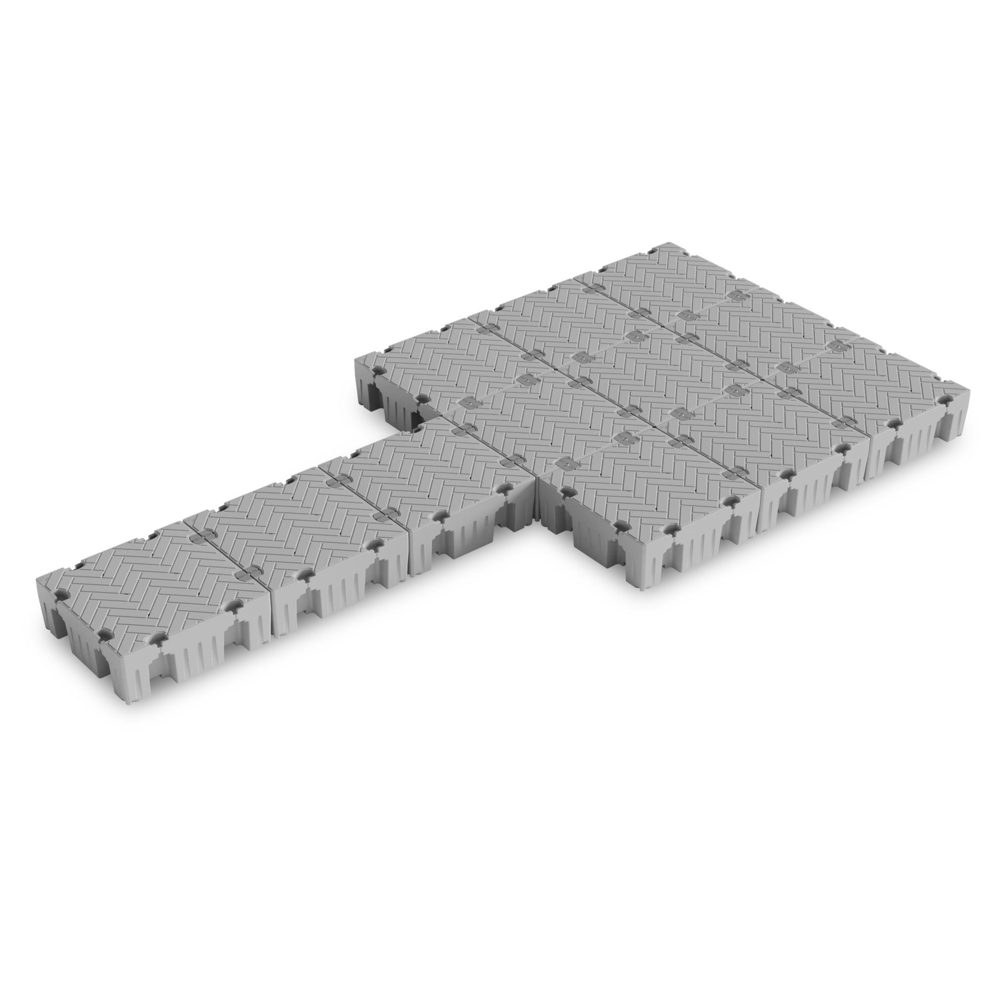 24' Extended Platform Floating Dock Package