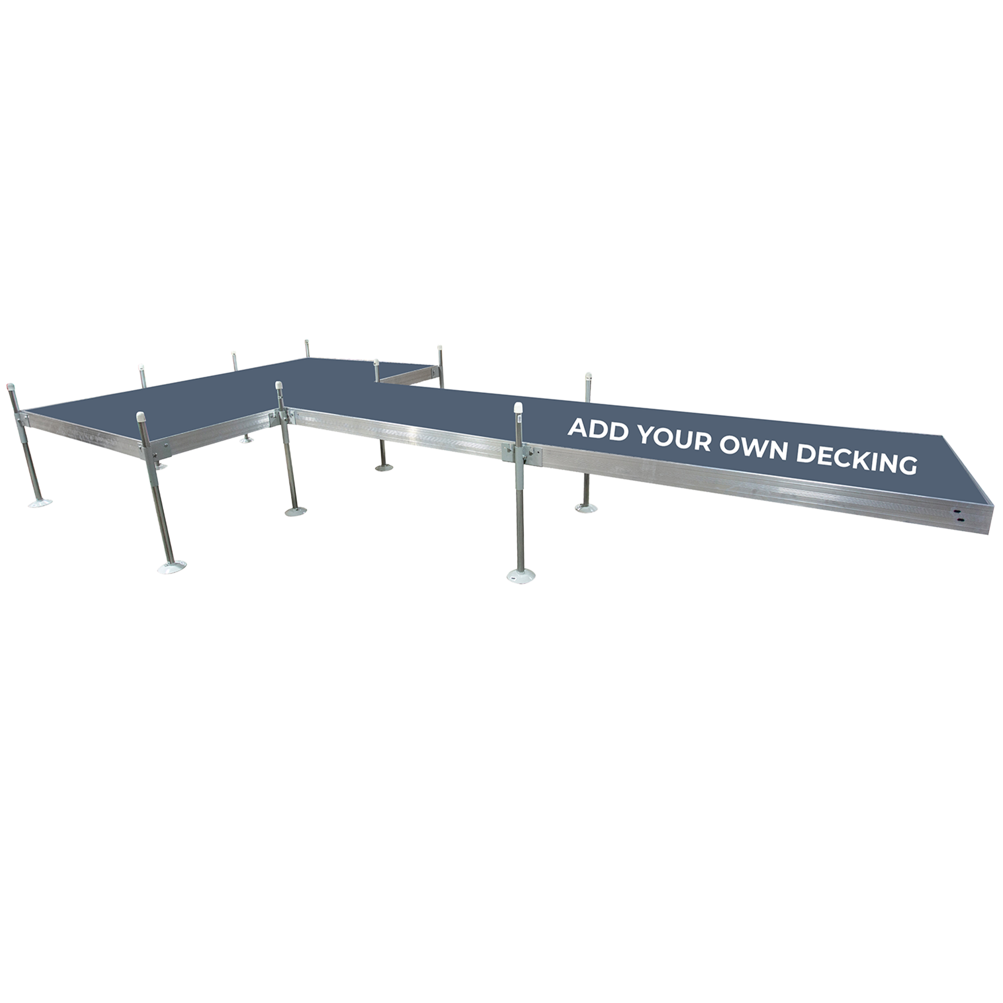 Platform Panel Frame 24' Platform Aluminum - Hardware and Frames Only