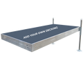 8' Straight Aluminum - Hardware and Frames Only