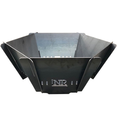 NinetyRight Flat Pack Firepit – Steel – 30"