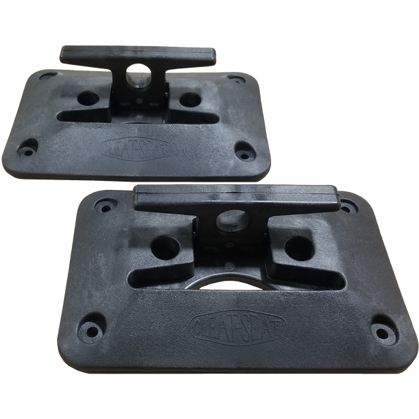 Folding Dock Cleat Black 6" Tommy Docks