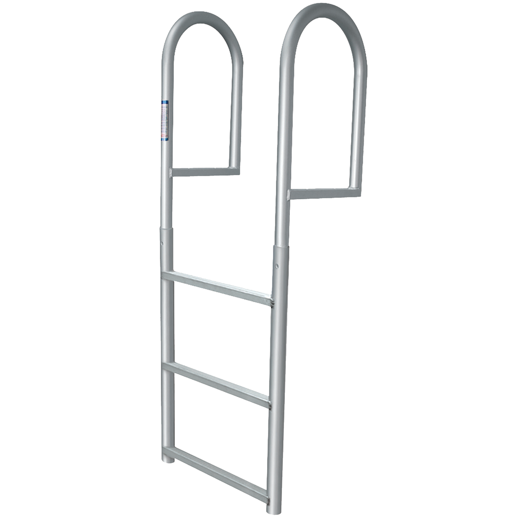 3 Rung Aluminum Ladder - Standard 2" Wide Step