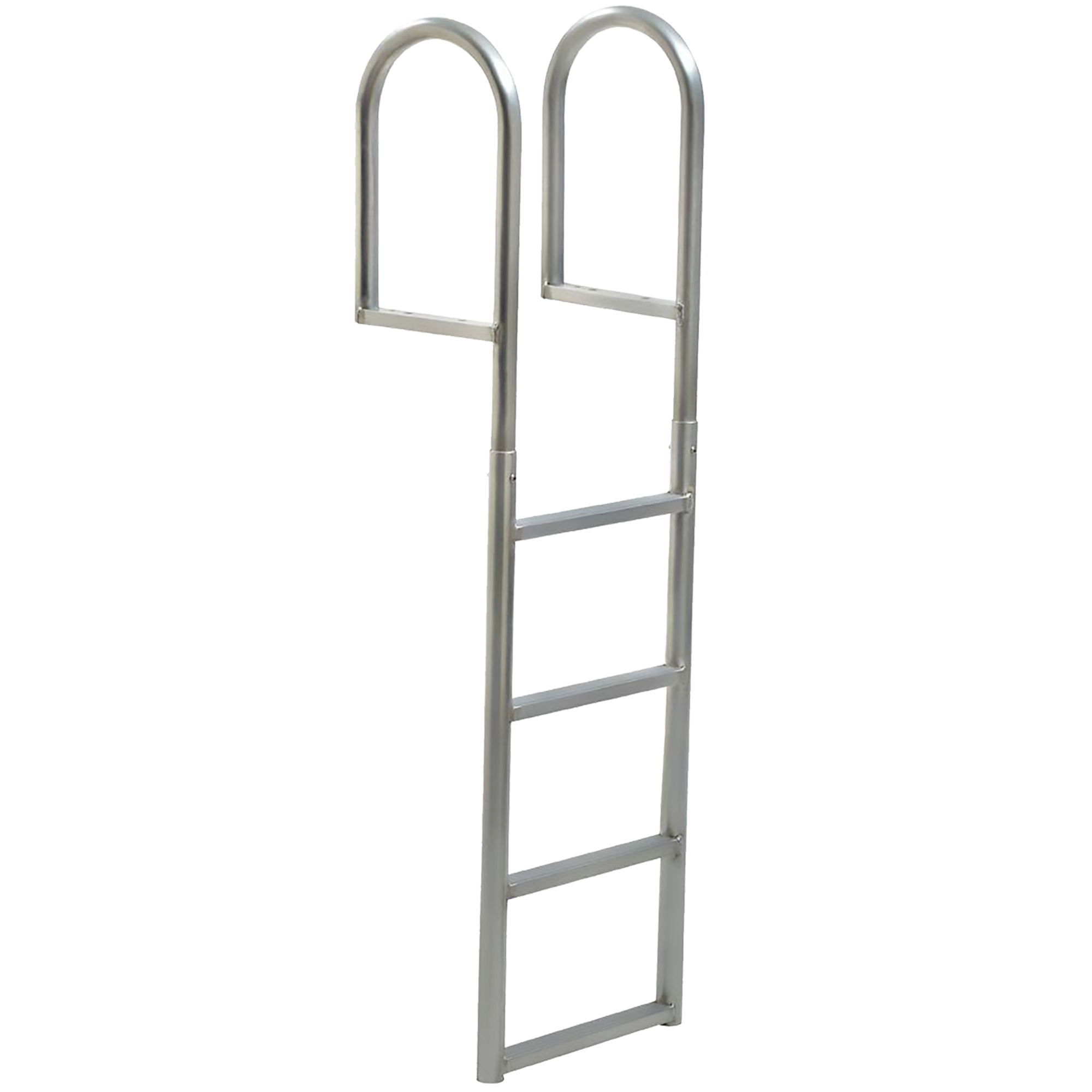 4 Rung Aluminum Ladder - Standard 2" Wide Step