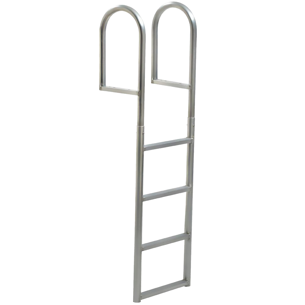 4 Rung Aluminum Ladder - Standard 2" Wide Step