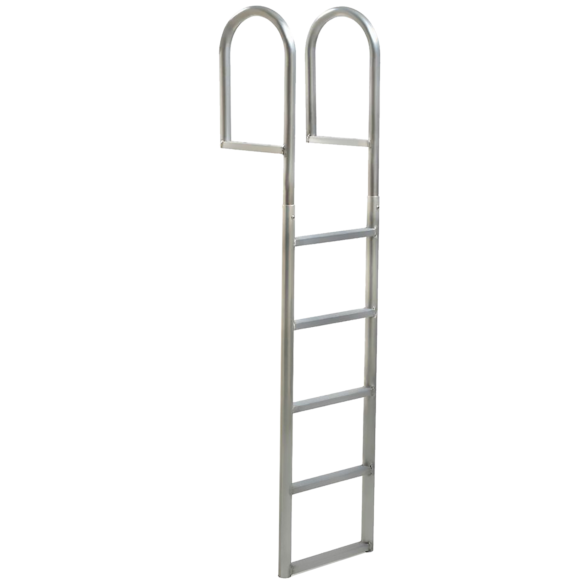5 Rung Aluminum Ladder - Standard 2" Wide Step