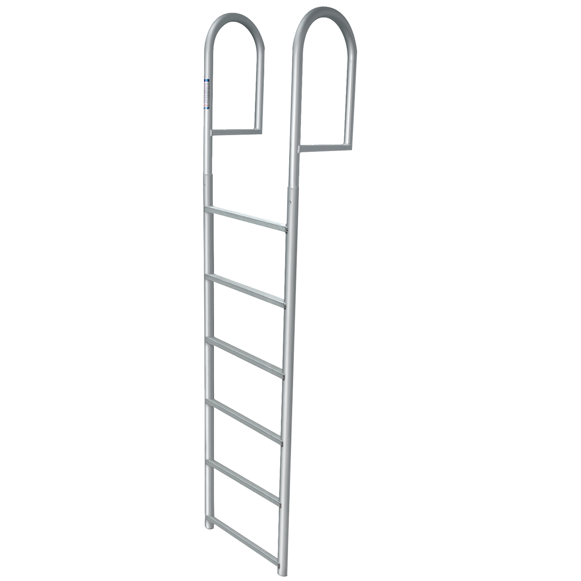 6 Rung Aluminum Ladder - Standard 2" Wide Step