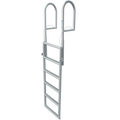 6 Rung Aluminum Lifting Ladder - Standard 2" Wide Step