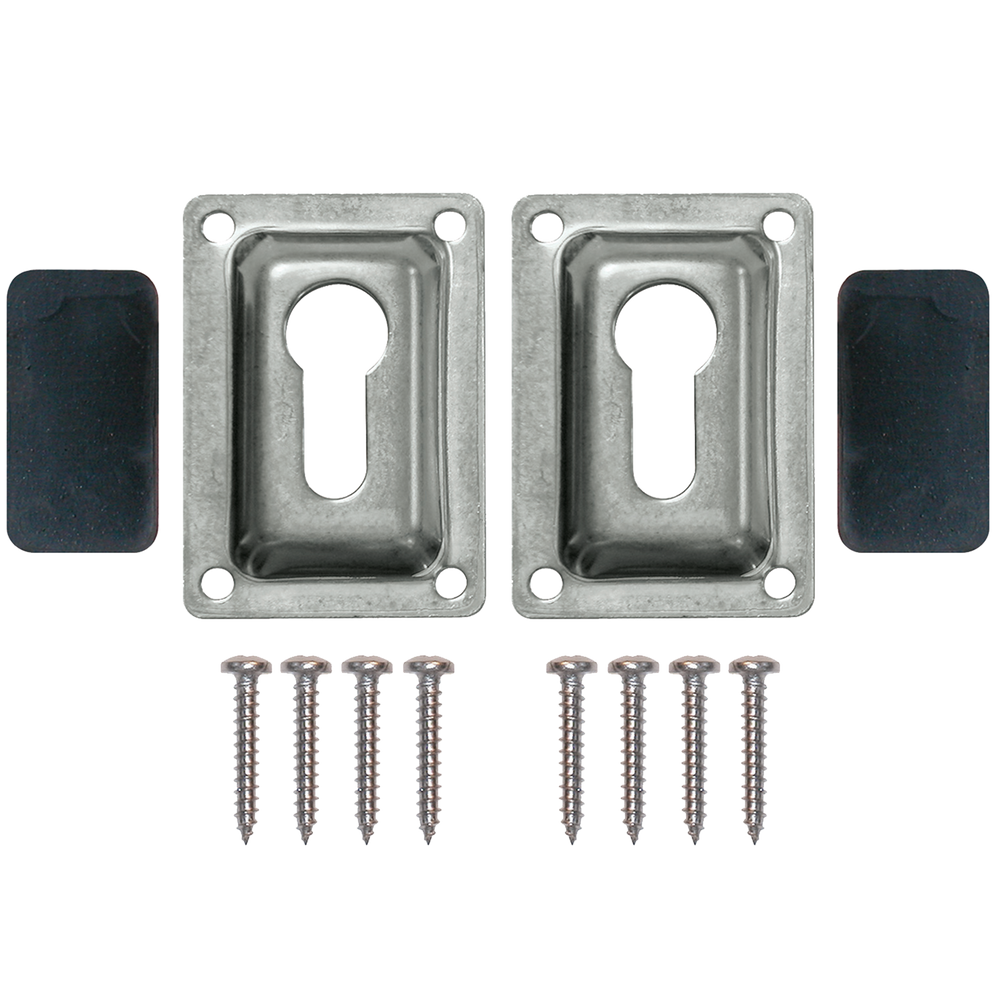 2-Pack Flush Watercraft Mounting Set For Removable Ladders