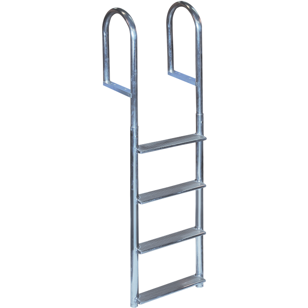 4 Rung Aluminum Ladder - 4