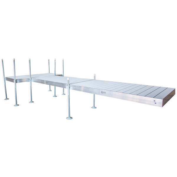 20' T-Style Aluminum Frame With Aluminum Decking Platinum Series